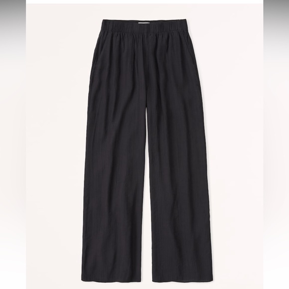Abercrombie & Fitch Pants - Linen Blend Wide Leg Pants